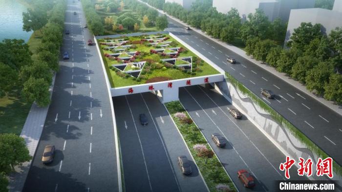 广州海珠湾隧道工程开工中心城区15分钟可达广州南站