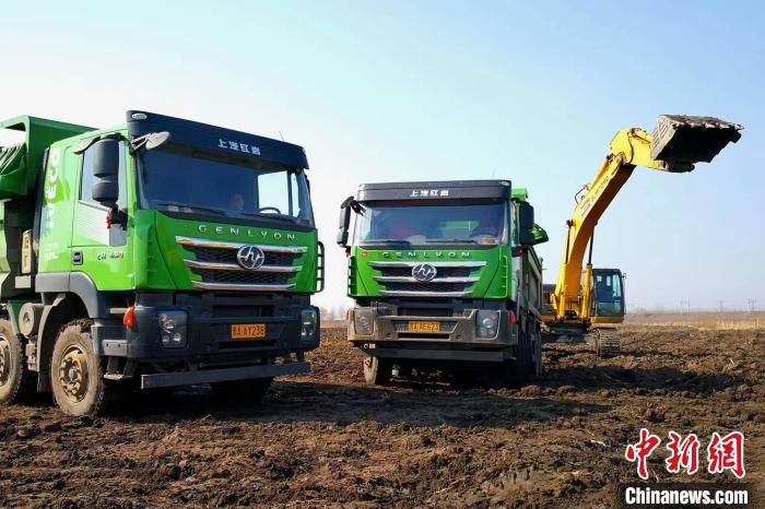 哈尔滨市2021年重大项目春季集中开工仪式启动。哈尔滨市委宣传部提供